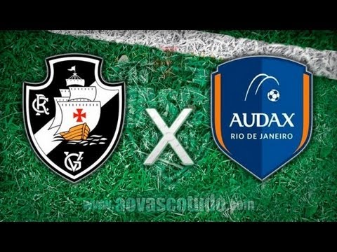 Vasco 2 x 0 Audax - Taça Guanabara 2013 - 1º Tempo Completo