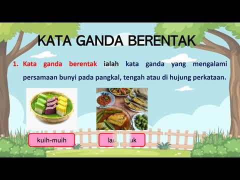 BAHASA MELAYU TAHUN 2 - KATA GANDA