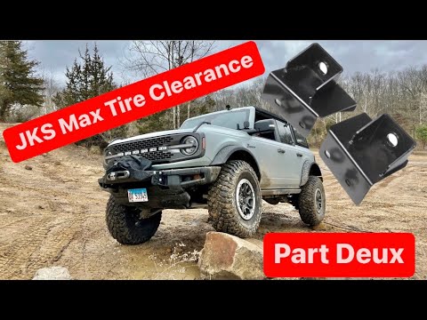 Bronco JKS Max Tire Clearance Part Deux