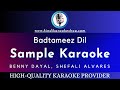 Badtameez Dil Karaoke With Lyrics | HD Karaoke Sample