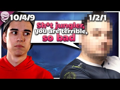 Este JUGADOR PROFESIONAL de la LCS me FLAMEÓ... ¡¿MIENTRAS FEEDEABA y le estaba CARREANDO?!