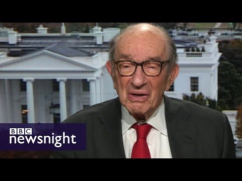 , title : 'Alan Greenspan: I didn’t vote for Hillary Clinton or Donald Trump - BBC Newsnight'