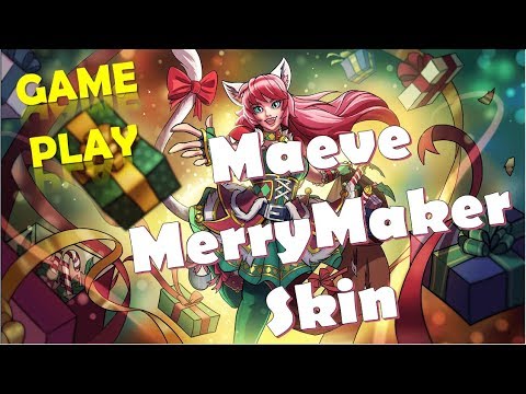 Paladins 1.9 PTS - MerryMaker Maeve Skin , Voice Gameplay