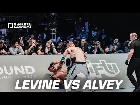 ROSS LEVINE vs SAM ALVEY | *Full Title Fight* | KARATE COMBAT 43