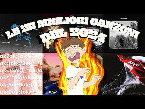 LE 25 MIGLIORI CANZONI DEL 2024