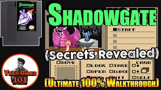 Shadowgate NES Walkthrough | 100% Guide (Plus Best Deaths) | Video Games 101