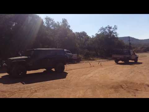 Jeep Rubicon vs Toyota Land Cruiser at Die Slote 2016