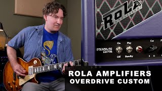 Video thumbnail for Rola Amplifiers - Overdrive Custom 50W Head by AndyDemos