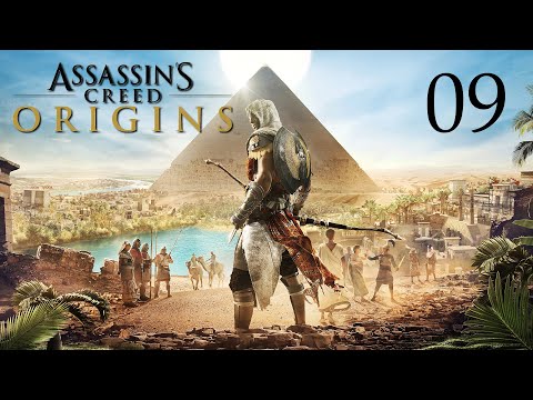 ZAGRAJMY W ASSASSIN'S CREED ORIGINS 1080p (PC) #9 - ŁASICA , GŁODNA RZEKA , WALKA Z PLAGĄ