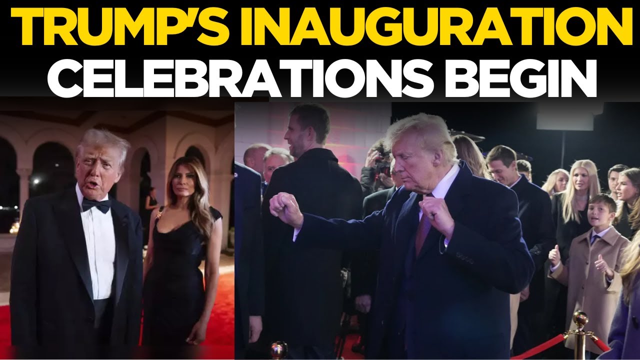LIVE | Trump Inauguration | Trump Takes Oath As The 47th President Of US | Trump Latest News |