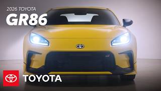 Toyota — 2026 GR86 Overview | Toyota