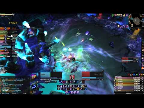 Enigma vs Gorefiend Mythic, Arcane Mage PoV