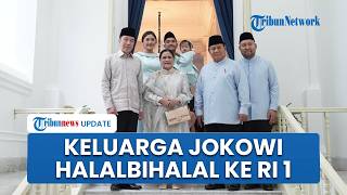 Momen Keluarga Jokowi Halalbihalal dengan Prabowo hingga Disambut Hangat RI 1, Gibran Tak Terlihat