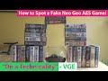 How To Spot A Fake Neo Geo AES Game On A Technicality