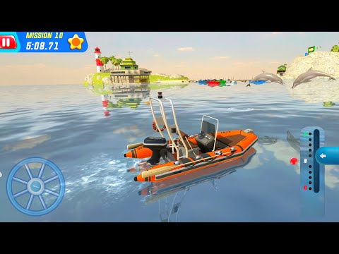 Coast Guard: Beach Rescue Team - #1 Best Android iOS GamePlay | Boat Parking Game 2020
