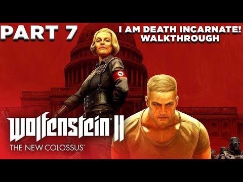 Wolfenstein 2: The New Colossus Walkthrough - I Am Death Incarnate! - Part 7 "Old Secrets"