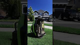 Get rid of moss in your lawn! DO THIS! #trending #subscribe #lawncare #tutorial #diy #howto #grass