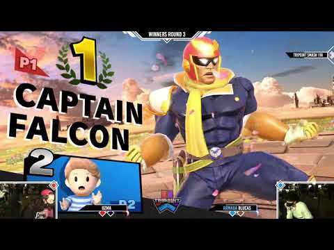 Tripoint Smash 118 - Winners Round 3 - Ozma(Captain Falcon) Vs. Blucas(Lucas)