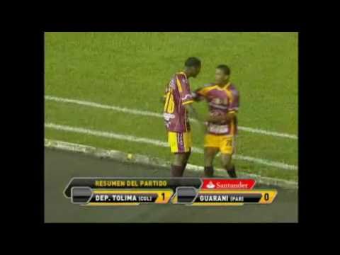 Deportes Tolima 1 - 0 Guaraní Copa Libertadores 2011