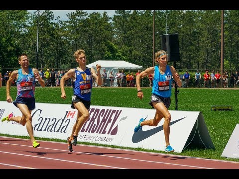 Men's 1,500m final (Philibert-Thiboutot 3:45) - 2017 Canadian Track Championships