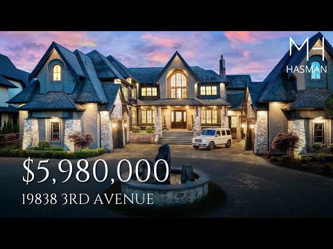 A Magnificent 1 Acre Estate Residence Located in Langley's Most Exclusive High Point Estates