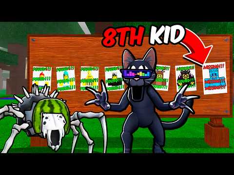 CAT and SPIDER Save 8 MISSING KIDS in 99 Nights!🔦