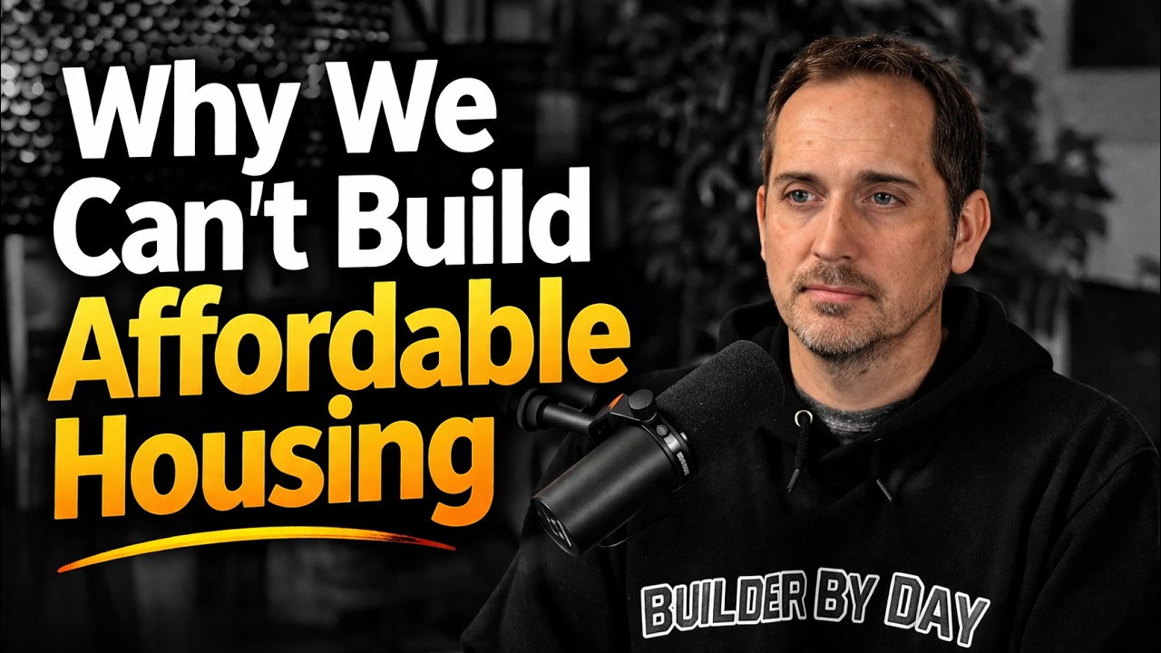 Why We Can't Build Affordable Housing - This Problem Was Created