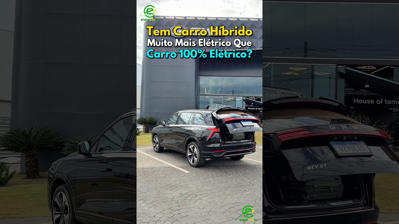 Carro Híbrido Mais Elétrico que Você Pode Ter? GWM WEY 07