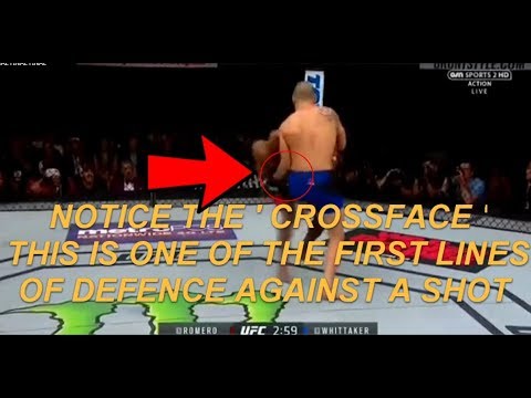 ROBERT WHITAKER-TAKEDOWN DEFENCE AND GROUND DEFENCE (PART 1) VS YOEL ROMERO