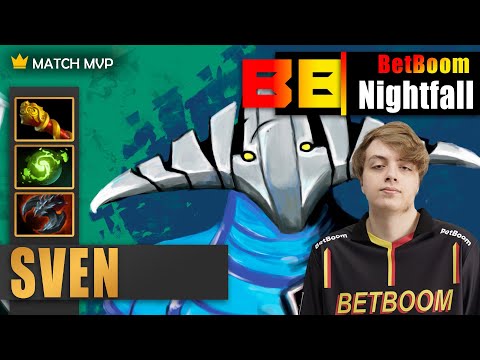 Sven Safelane | BetBoom.Nightfall | THE BEST PATCH FOR SVEN HARD CARRY | 7.34b Gameplay Highlights