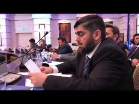 كلمة رئيس وفد المعارضة محمد علوش في مؤتمر الأستانة