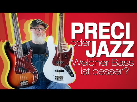 Precision Bass and Jazz Bass compared