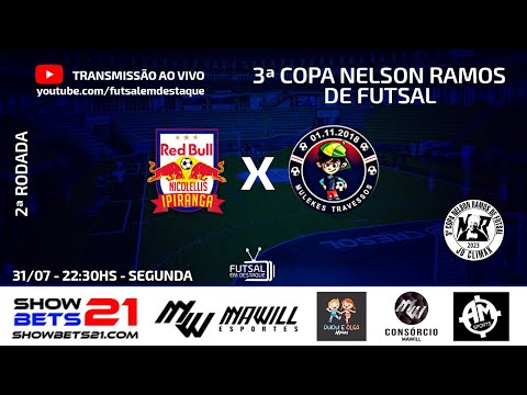 3ª COPA NELSON RAMOS - REDBULL X MULEKES TRAVESSOS - #futsalemdestaque