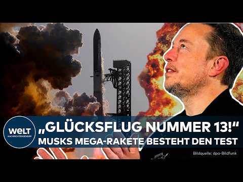 Video Thumbnail: STARSHIP TESTFLUG: SpaceX feiert Erfolg – doch bis zum Mond fehlt noch viel