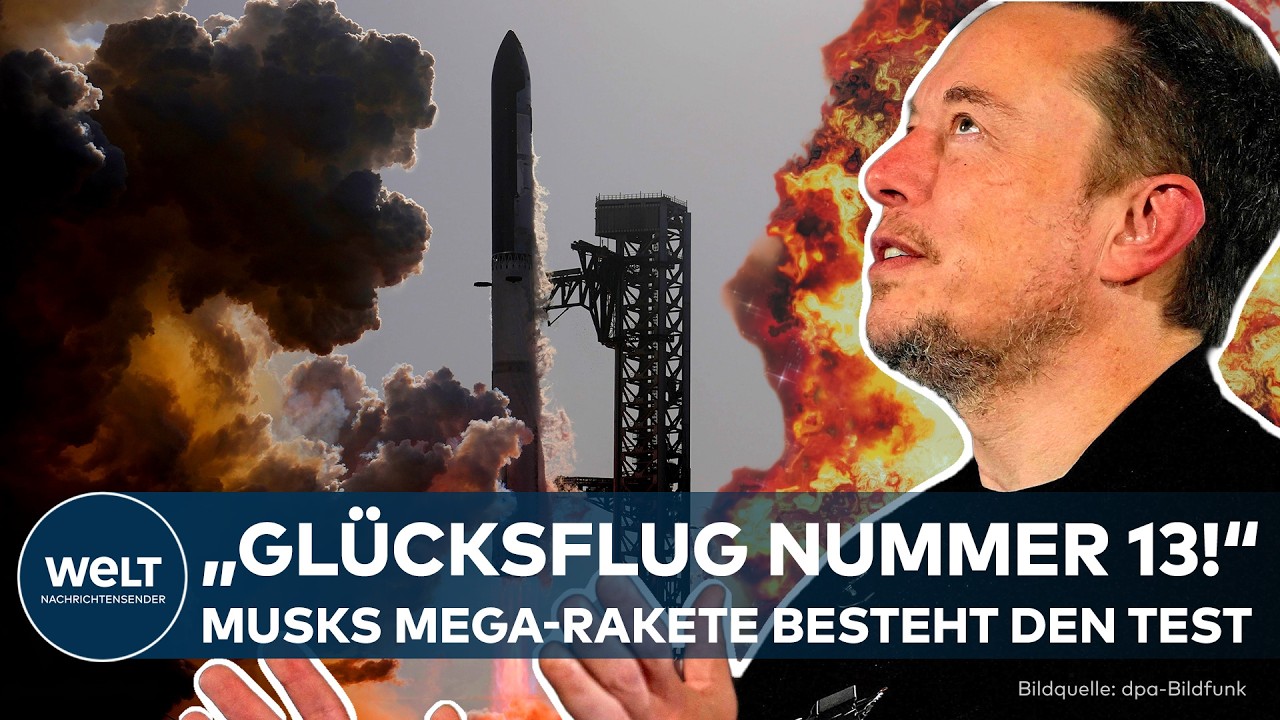 STARSHIP TESTFLUG: SpaceX feiert Erfolg – doch bis zum Mond fehlt noch viel
