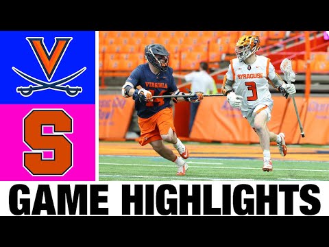 #4 Virginia vs #6 Syracuse Lacrosse Highlights | 2024 College Lacrosse | NCAA Lacrosse