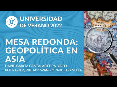 Geopolítica en Asia: David García Cantalapiedra, Yago Rodríguez, William Wang. Modera Pablo Gianella