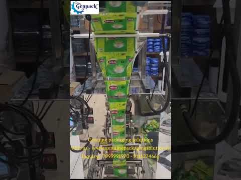 Fully automatic pouch packing machine 10 gr to 1 kg#shortvideo #machine