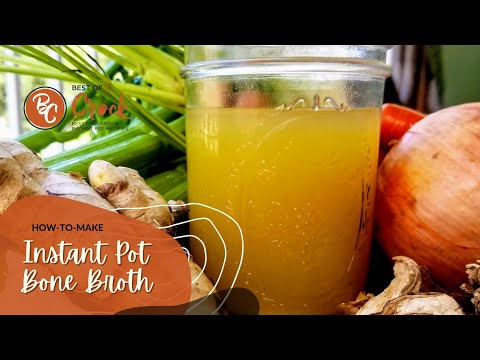 EASY BONE BROTH | Instant Pot Recipe