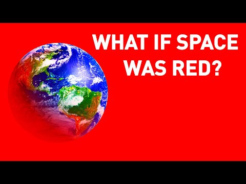 What If Space Was Red Instead of Black