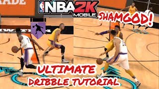 HOW TO BREAK ANKLES In NBA 2K MOBILE!! NBA 2K MOBILE Dribble Tutorial(IOS/ANDROID)