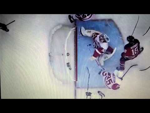 Gustavsson save behind the back