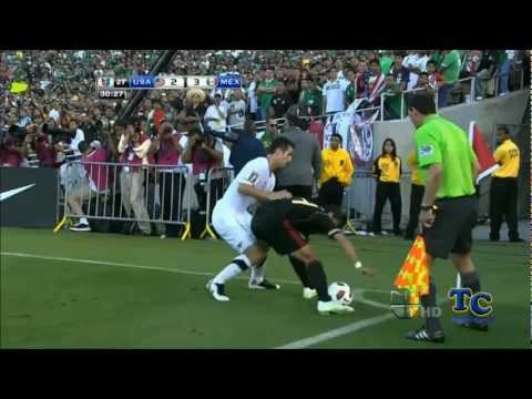 Golazo de Giovani Dos Santos Mexico vs Estados Unidos Final (HD/3D)