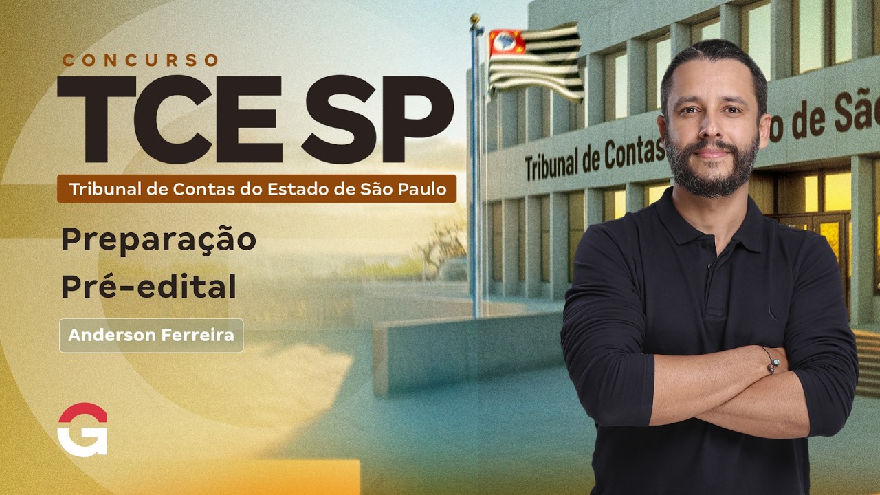 TCE SP: Preparação Pré-edital