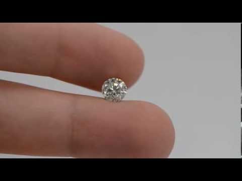 8R110K262 - Round Shape 0.98 Carat H color SI1 Natural loose diamond Certified by EGL