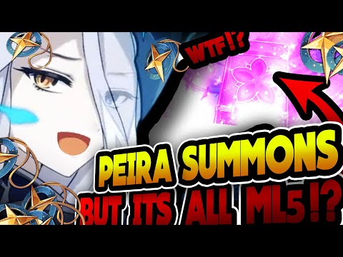 The MOST INSANE PEIRA SUMMONS (and the weirdest) you will ever see - Epic Seven