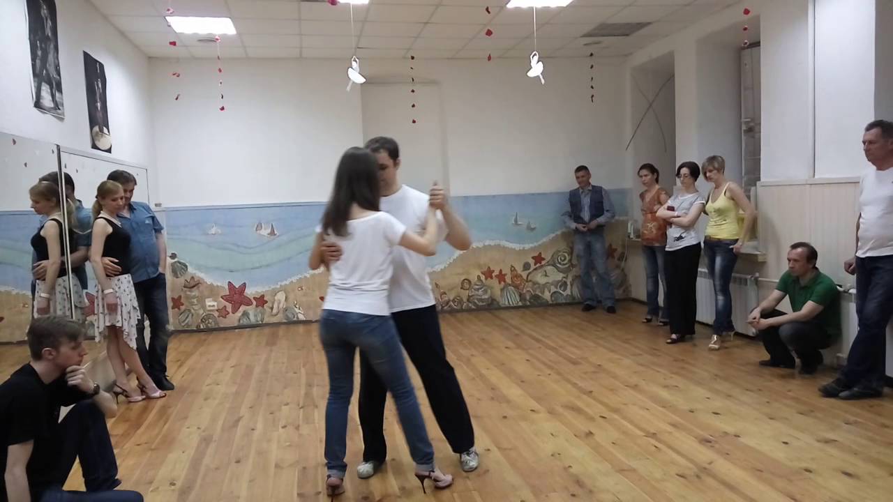 Танго в Киеве. Костя Приходько и Лена Дубчак. Резюме урока (20160525)