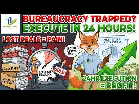 Stop Losing Deals: Secure Real Estate & Development Funding in 24 Hours! | Biz Loans | Flex The Fox