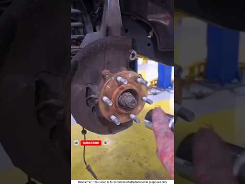 Nissan Front Wheel Bearing Replacement Guide | DIY Automotive #automobile #mechanic #shortsfeed
