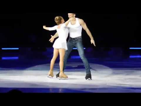 Dancing On Ice Tour 2018 Brianne Delcourt and Sylvain Longchambon Glasgow 8/4/18